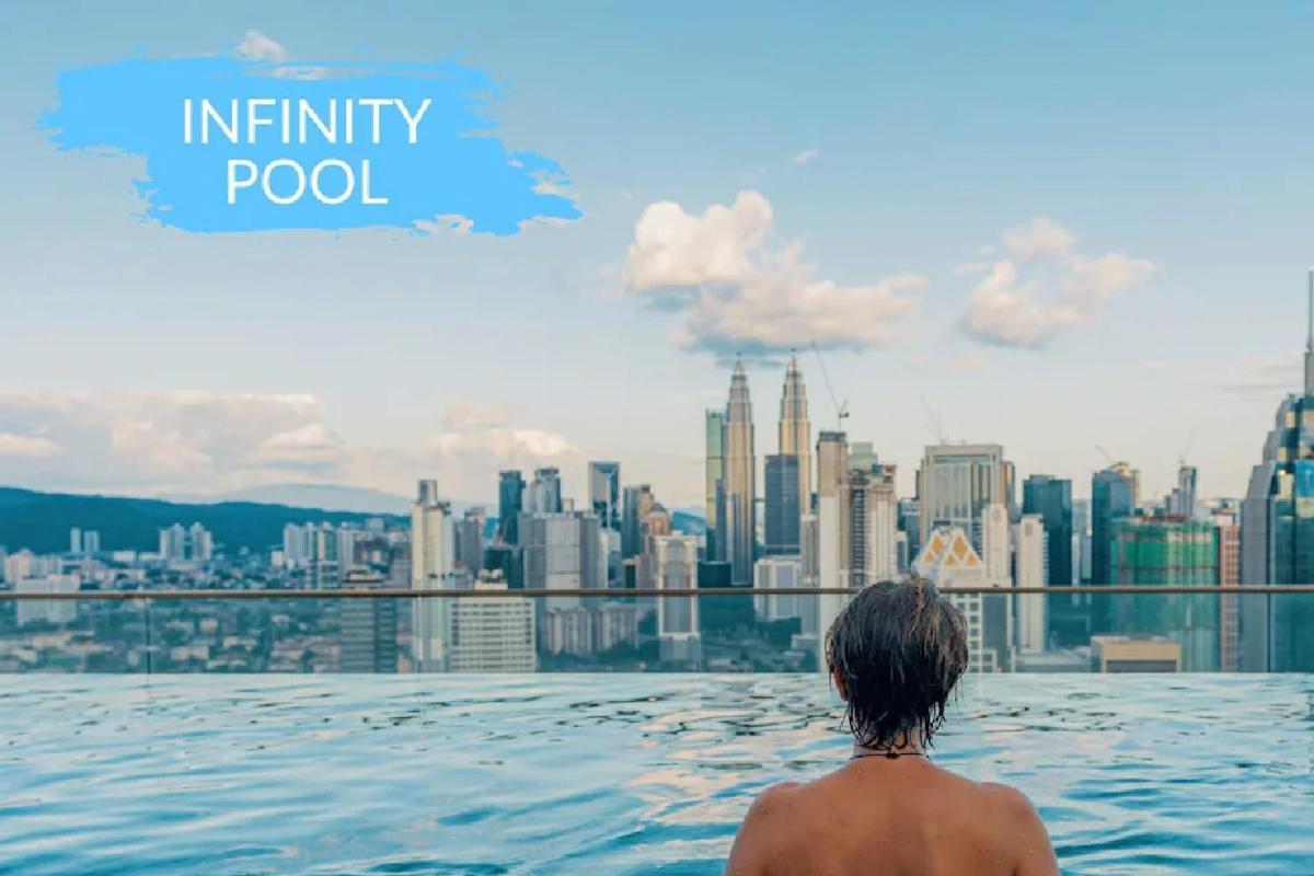 Skypool Kl Free Infinity Pool Over クアラルンプール エクステリア 写真